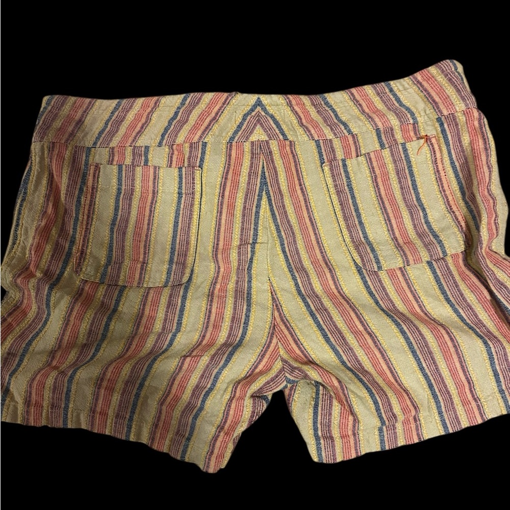 Sundance Multicolor Striped Shorts with Drawstring - Picture 3 of 5